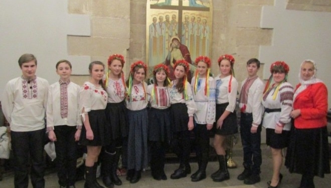 Тернополяни організували дітлахам з Луганщини справжній різдвяний прийом