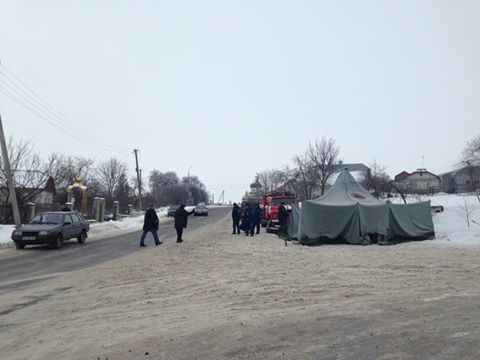 На Тернопільщині через африканську чуму виставили блок-пости (фотофакт)