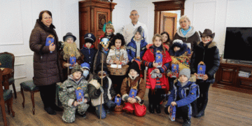 Новорічно-різдвяні свята для компанії “Агропродсервіс” розпочалися з дитячих віншувань (фото)