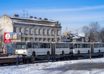 Тернопіль отримав дві нові “гармошки” (фотофакт)