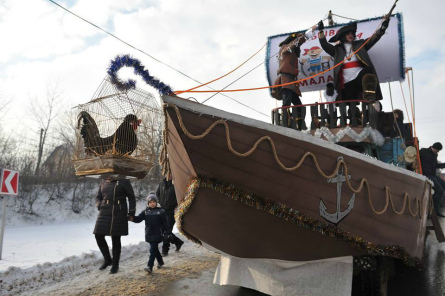 Як на Тернопільщині відбувався парад Маланок (ФОТО)