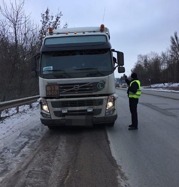 За які вантажі регулярно штрафують водіїв у Тернополі