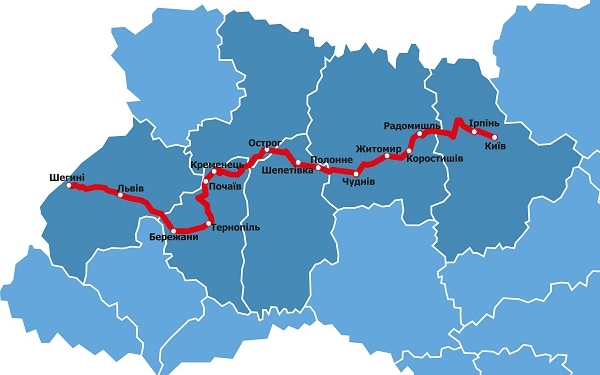 Тернопіль потрапив у список українських міст, через які прокладуть міжнародний веломаршрут ЄвроВело-4