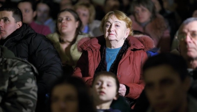 Тернополяни вшанували учасників АТО та згадали про події на Майдані (ФОТО)