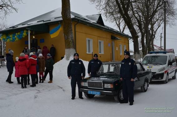 Де на Тернопільщині відкрили ще одну поліцейську станцію (ФОТО)