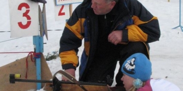 біатлон, Починок