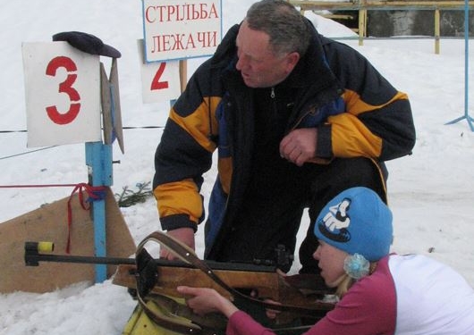 біатлон, Починок