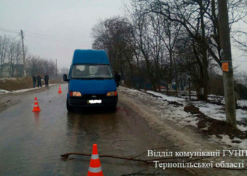 Через слизьку дорогу на Тернопільщині смертельне ДТП