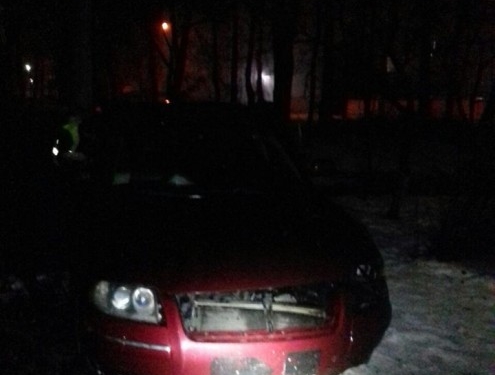 25-річний водій тікаючи від поліцейських зробив ДТП (ФОТО)