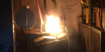 У Тернополі загорілася електропідстанція