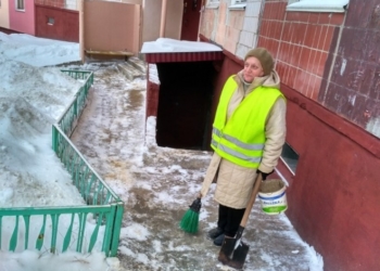 Ми працюємо для людей на совість, – тернопільський двірник Наталя