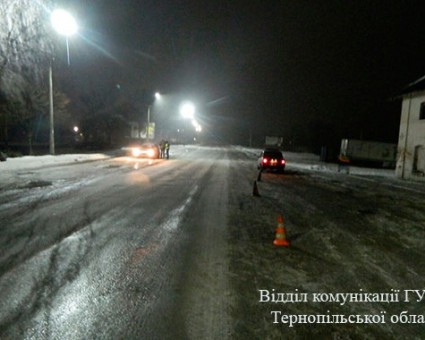 На Тернопільщині бус-привид відправив велосипедиста до реанімації