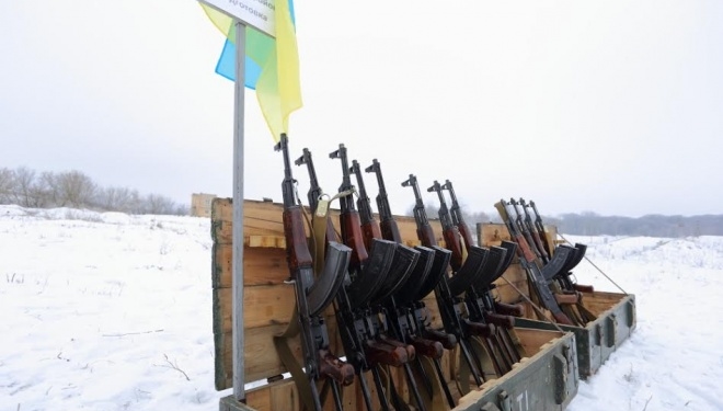 Служба безпеки знайшла на Тернопільщині цілий арсенал зброї