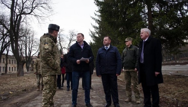 У військовій частині в Теребовлі йде активний ремонт