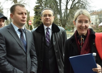 У ці години в Тернополі перебуває Міністр охорони здоров’я Уляна Супрун