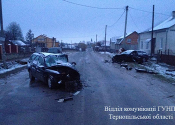 ДТП з потерпілими трапилася на Тернопільщині (ФОТО)