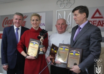 Олімпійська чемпіонка Олена Підгрушна – найкраща спортсменка місяця, а найкращий тренер – Олег Бунт (ВІДЕО, ФОТО))