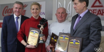 Олімпійська чемпіонка Олена Підгрушна – найкраща спортсменка місяця, а найкращий тренер – Олег Бунт (ВІДЕО, ФОТО))