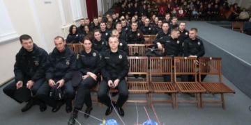 Очільник Тернополя Сергій Надал привітав патрульну поліцію з першою річницею (ФОТО)