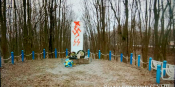 У Тернополі розшукують вандалів, як познущалися над пам’ятником