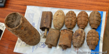 Колекцію снарядів, гранати, зброю з Тернопільщини знайшли у львів’янина