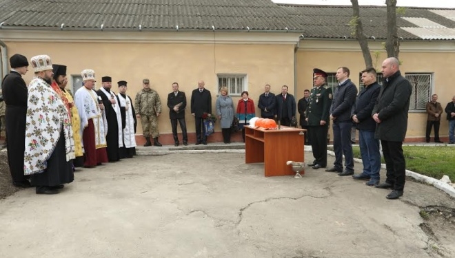 Військовослужбовців привітали з 15-ою річницею з Дня створення Військової служби правопорядку ЗСУ