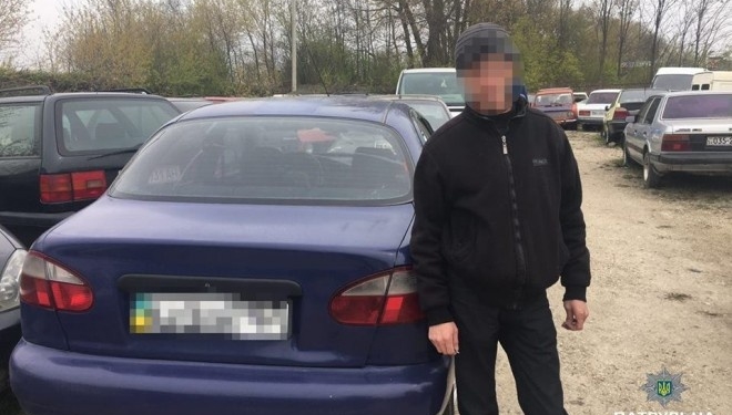 Автомобілі, які перебувають у розшуку, знайшли у Тернополі