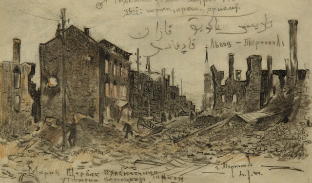 Тернопільський малюнок, який змушує усіх задуматися