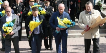 Міський голова Сергій Надал взяв участь у мітингу-реквієм з нагоди 31 річниці Чорнобильської катастрофи