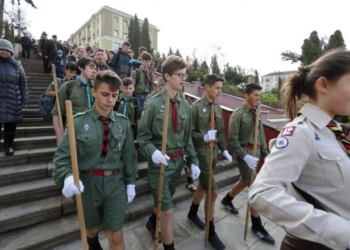 Cергій Надал привітав пластунів зі 105-річчям з дня Першої Пластової Присяги (ФОТО)