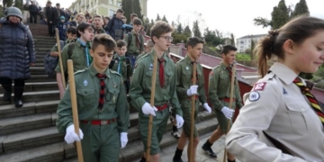 Cергій Надал привітав пластунів зі 105-річчям з дня Першої Пластової Присяги (ФОТО)