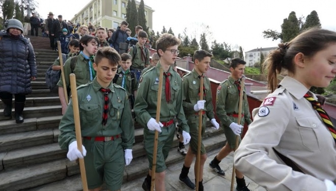 Cергій Надал привітав пластунів зі 105-річчям з дня Першої Пластової Присяги (ФОТО)