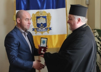 Очільник Тернополя отримав медаль Рівноапостольного Великого князя Київського Володимира