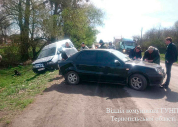 У ДТП зіткнулися два автомобілі (ФОТО)