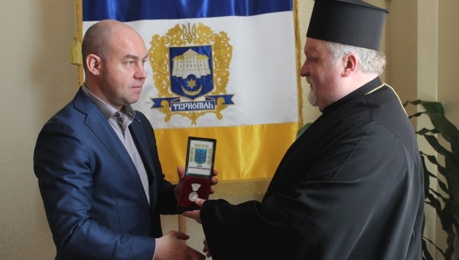 Очільника Тернополя нагородили відзнакою