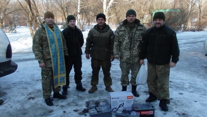 Як тернопільського священика здивували бійці у зоні АТО