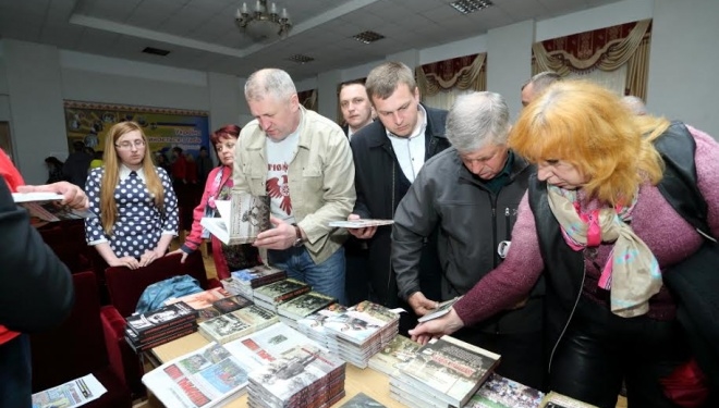 Міський голова Сергій Надал відвідав презентацію книги про українських добровольців