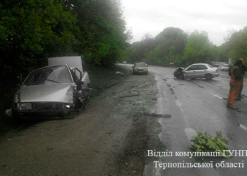 Не розминулися два автомобілі – є потерпілі