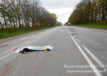 ДТП на Тернопільщині: під колесами автомобіля загинув чоловік