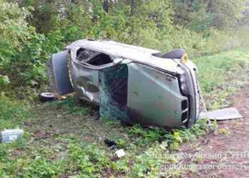 У ДТП перекинувся автомобіль – загинув пасажир (ФОТО)