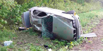 У ДТП перекинувся автомобіль – загинув пасажир (ФОТО)