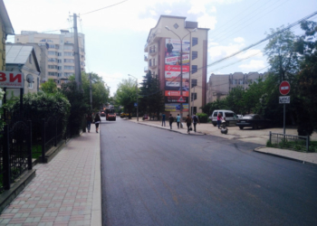 У Тернополі одну ділянку дороги зробили “на глянц”
