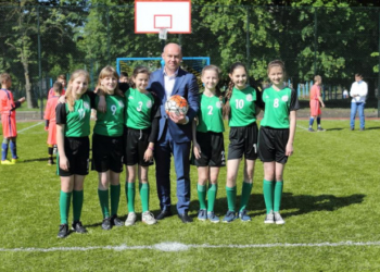 У Тернополі з’явився оновлений спортивний майданчик