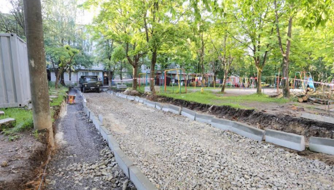 Де у Тернополі розпочали ремонтні роботи