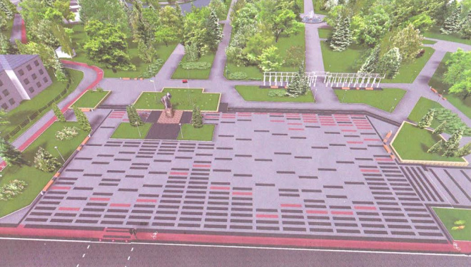 Технічний заїзд облаштують у парку Шевченка