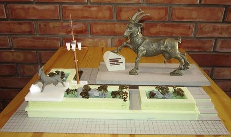 На Тернопільщині поставлять величезну скульптуру… кози