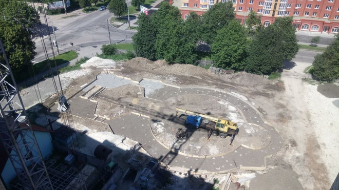 В мережі з’явилися перші фото з будівництва найбільшого у Тернополі храму Київського патріархату