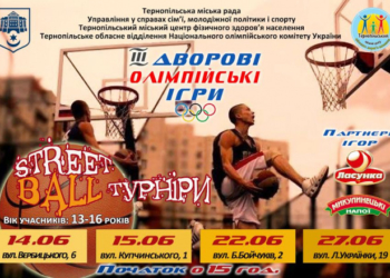 Юнаків Тернополя кличуть зіграти у стрітбол