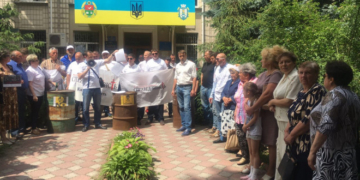 Мешканці Бородянки протестували проти відкриття екологічно небезпечних промислових об’єктів (відео, фото)