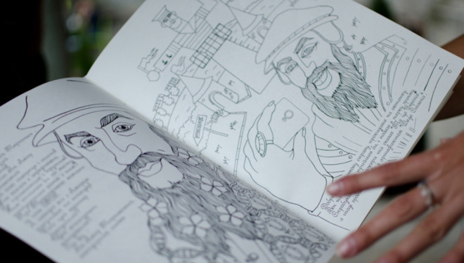 Перша розмальовка про Тернопіль